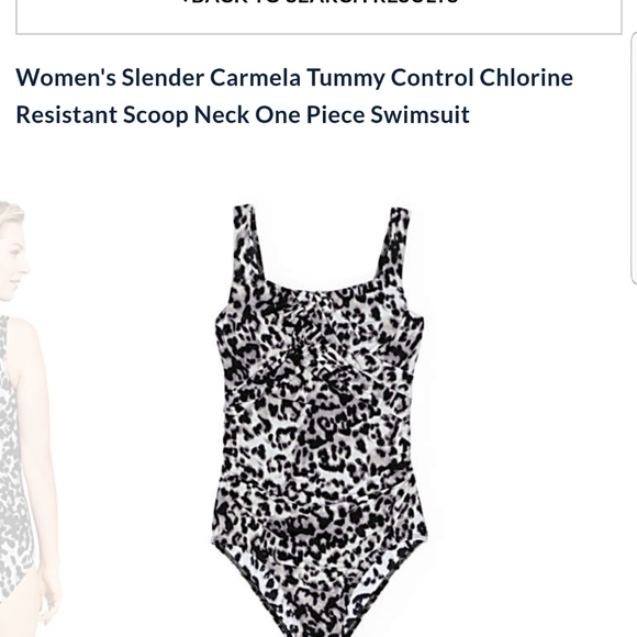 lands end tummy control swimsuit